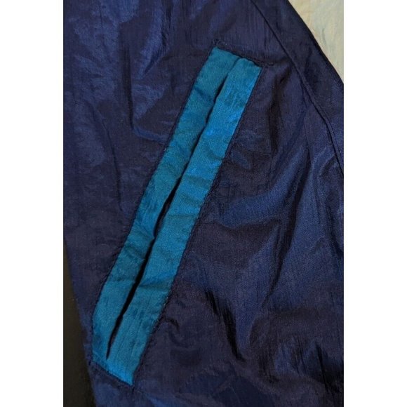 Vintage 80s 90s Windbreaker/Tracksuit Jacket Abstract Size M PETITE - Picture 4 of 7